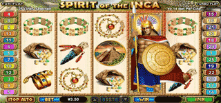 เล่นสล็อต spirit of the inca